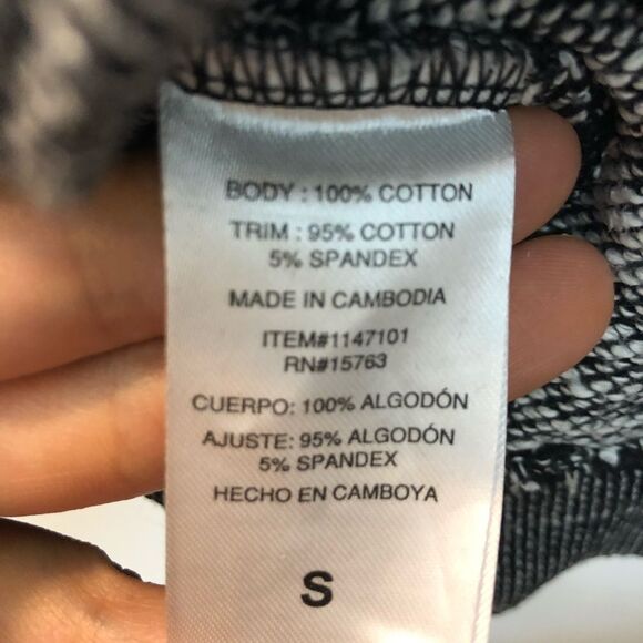 Champion Gray Marled Baseball Sweater S - Picture 4 of 5